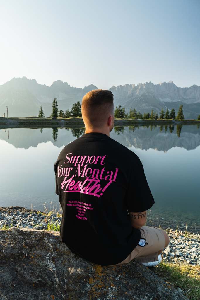 Support your Mental Health Oversized Tee