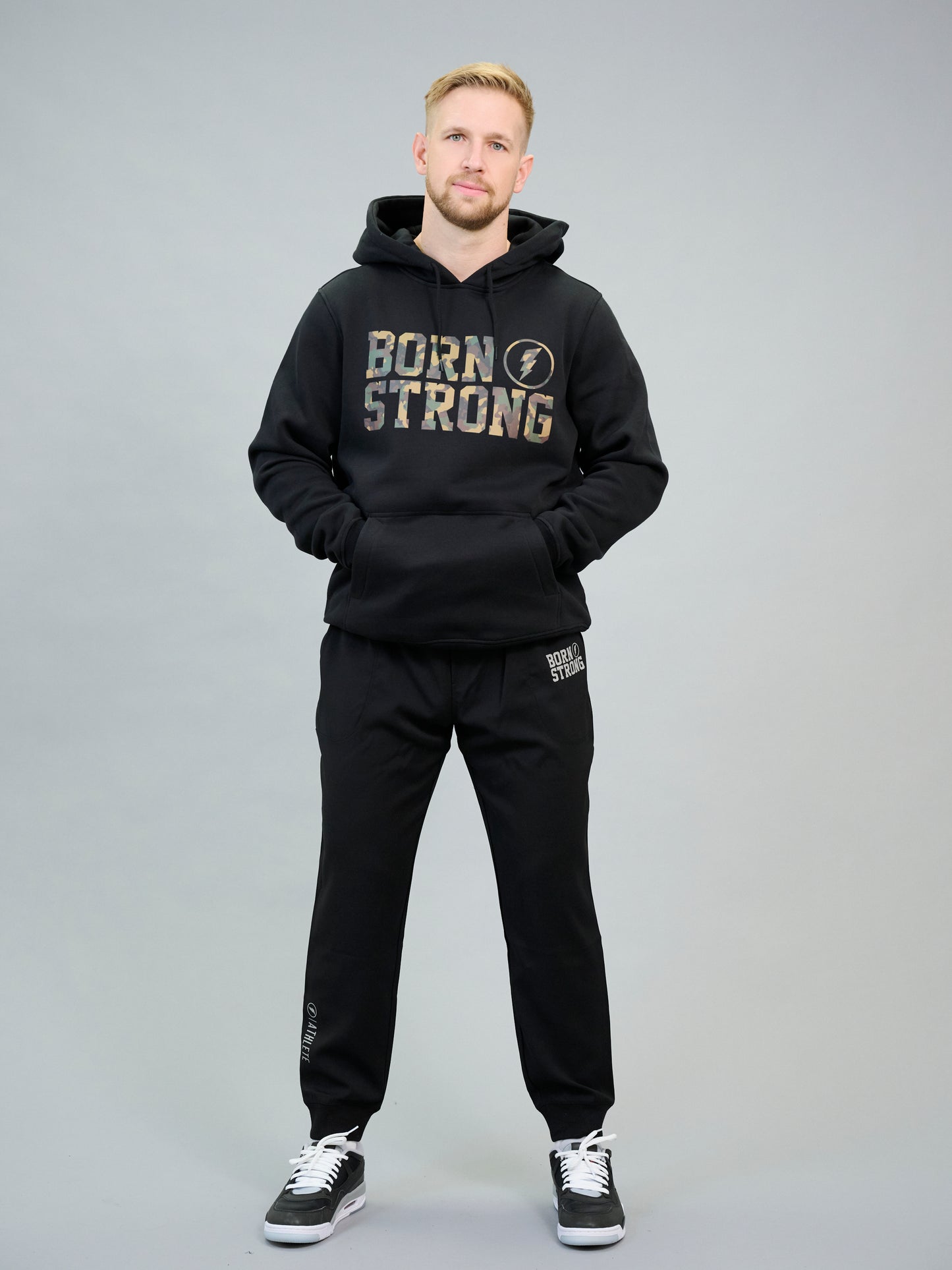 BORN STRONG Hoodie Camo