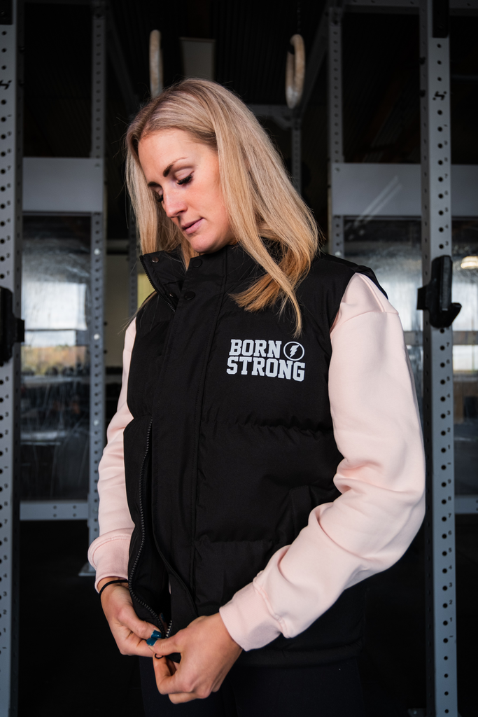 BORN STRONG PUFF WESTE