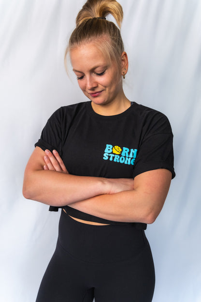 EASY PEASY 🍋 CROP TEE