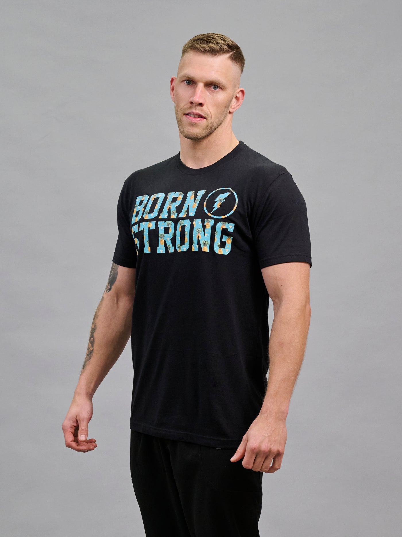 BORN STRONG Pineapple Chunk Shirt