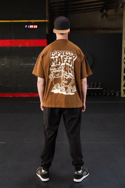 Espresso Mafia Oversized Tee
