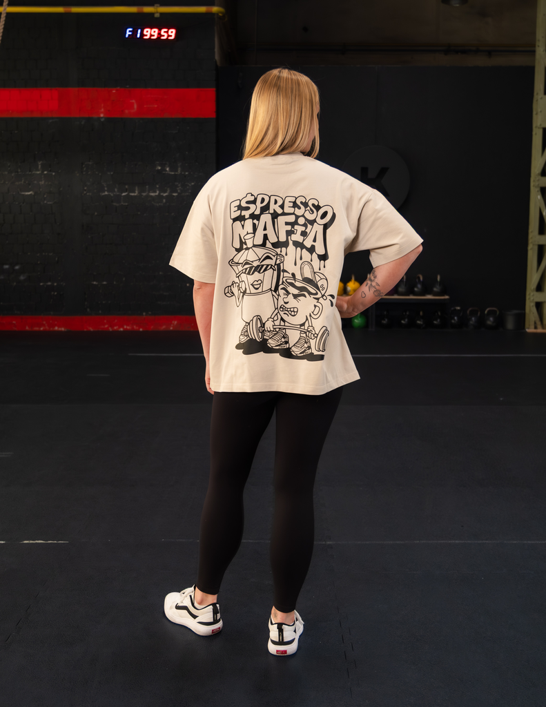 Espresso Mafia Oversized Tee