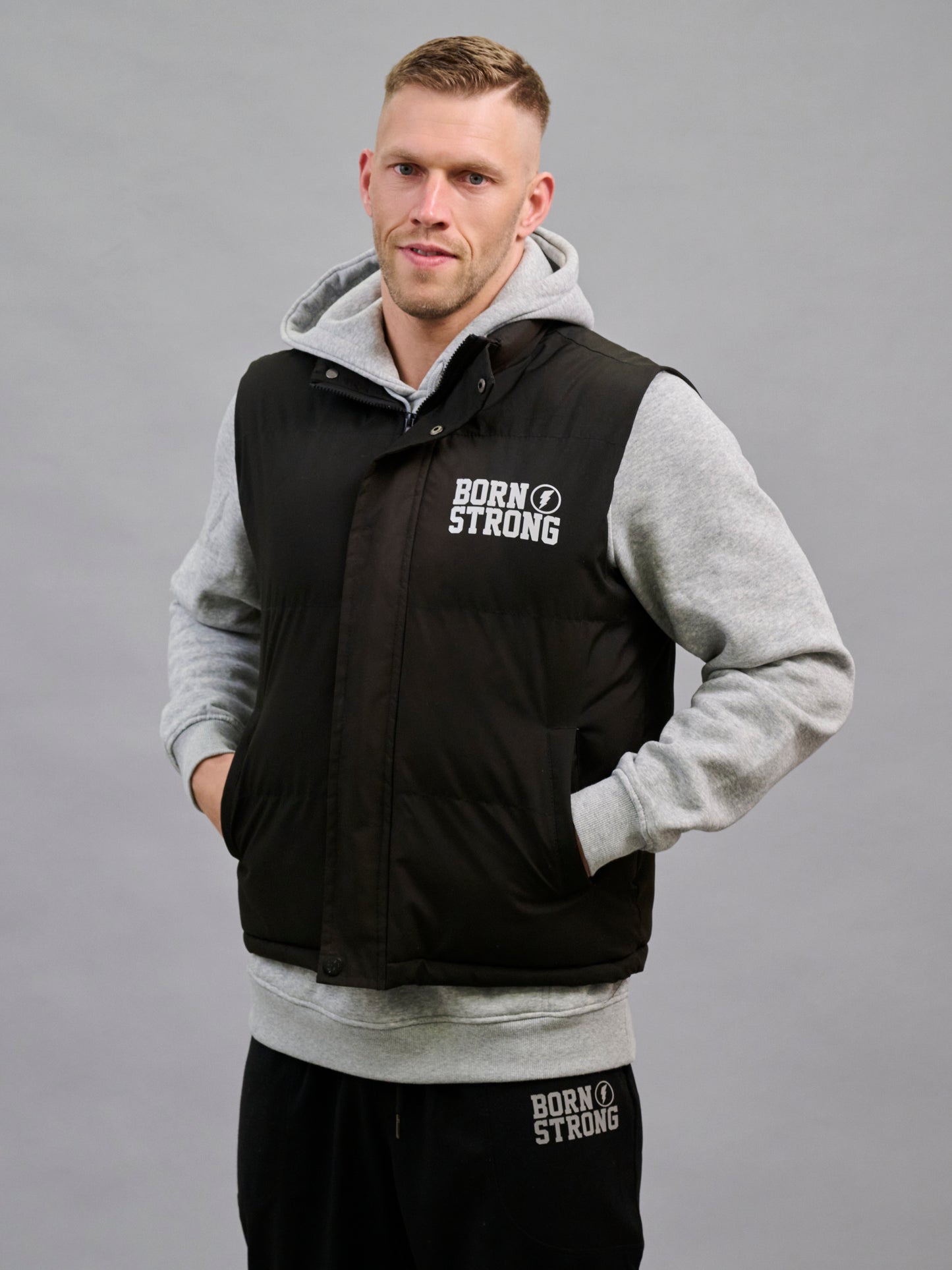 BORN STRONG PUFF WESTE