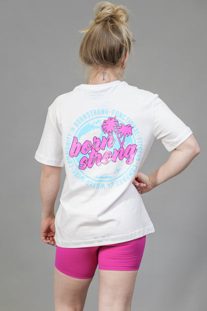 Miami Palms - Ladies losefit T-Shirt