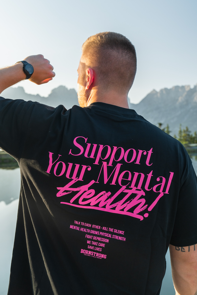 Support your Mental Health Oversized Tee