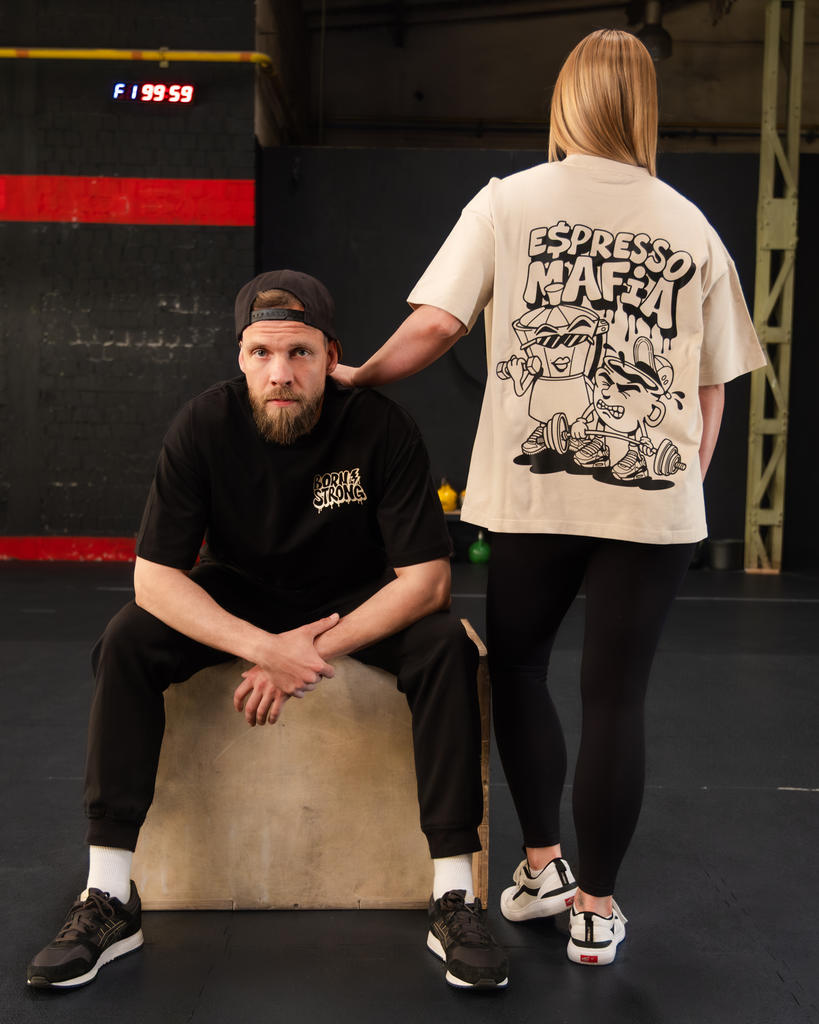 Espresso Mafia Oversized Tee
