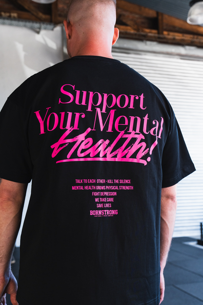 Support your Mental Health Oversized Tee