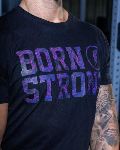 BORNSTRONG Shirt Purple Fusion