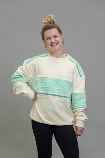 BLOCK OUT EMBOSSED SWEATER