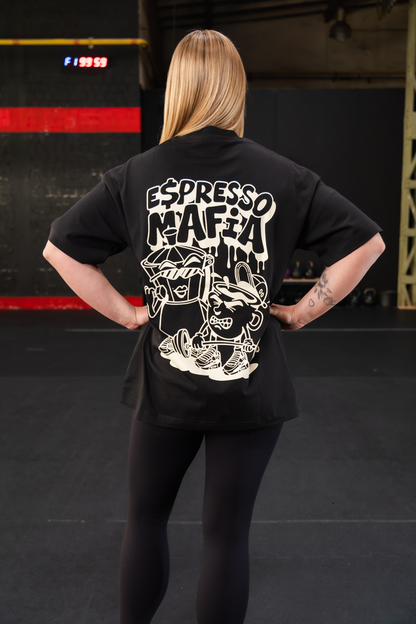 Espresso Mafia Oversized Tee
