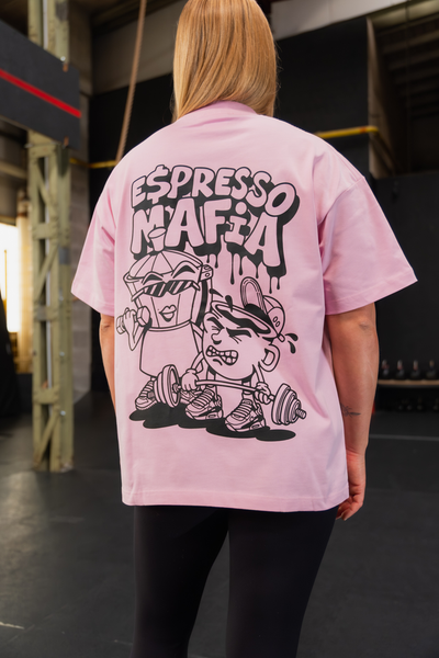 Espresso Mafia Oversized Tee