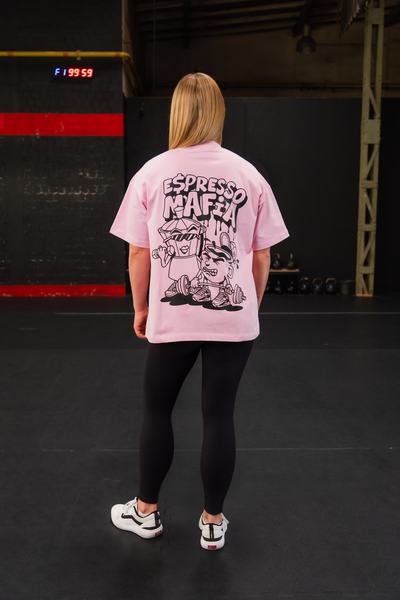 Espresso Mafia Oversized Tee