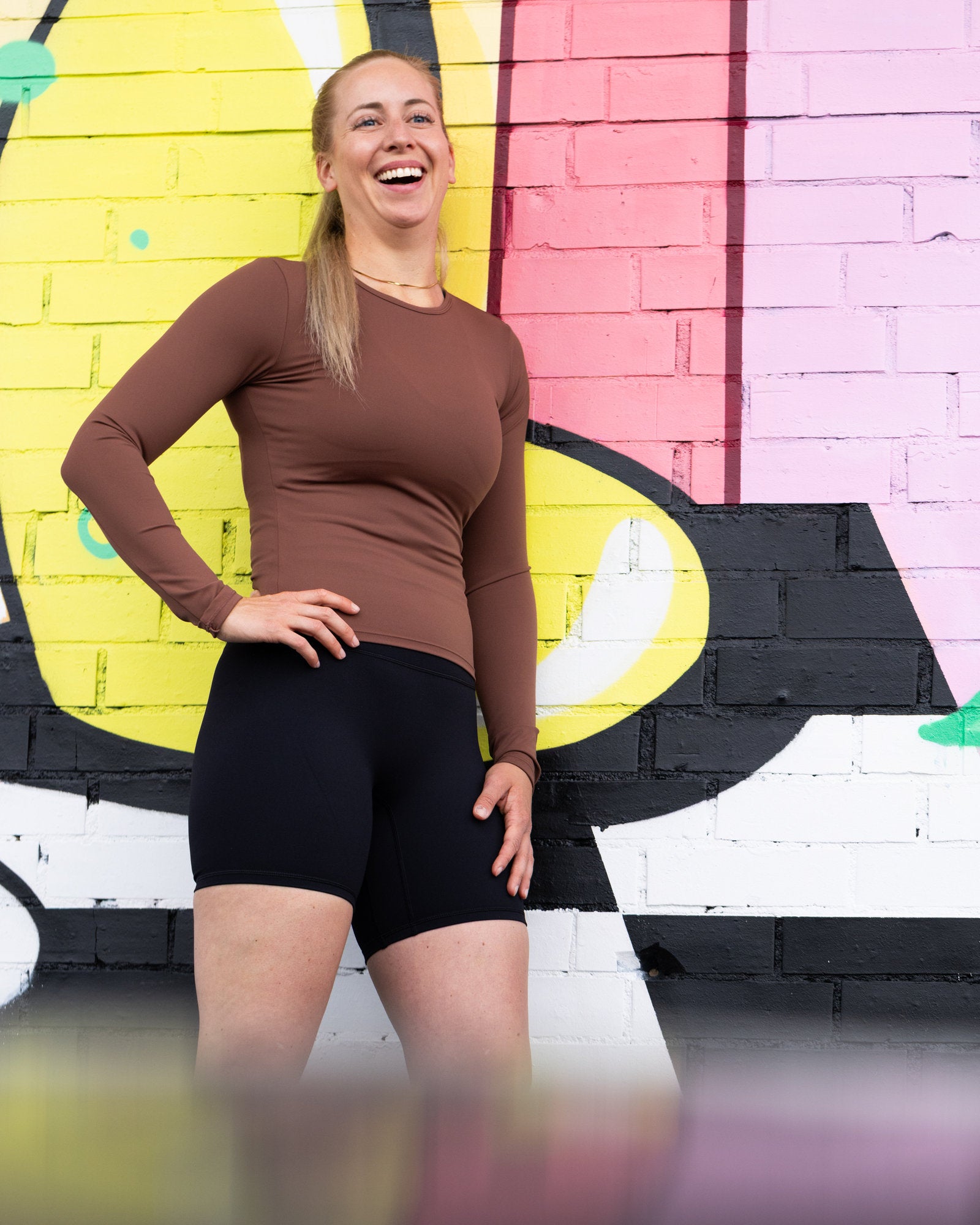 Born Strong Ladies Longsleeve Langarmshirt Functional Fitness