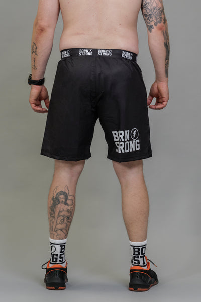 Born Strong Performance Short CrossFit Shorts Herren schwarz