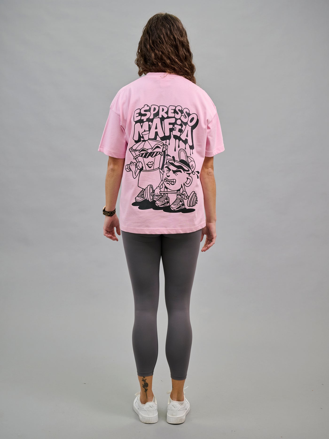 Espresso Mafia Oversized Tee