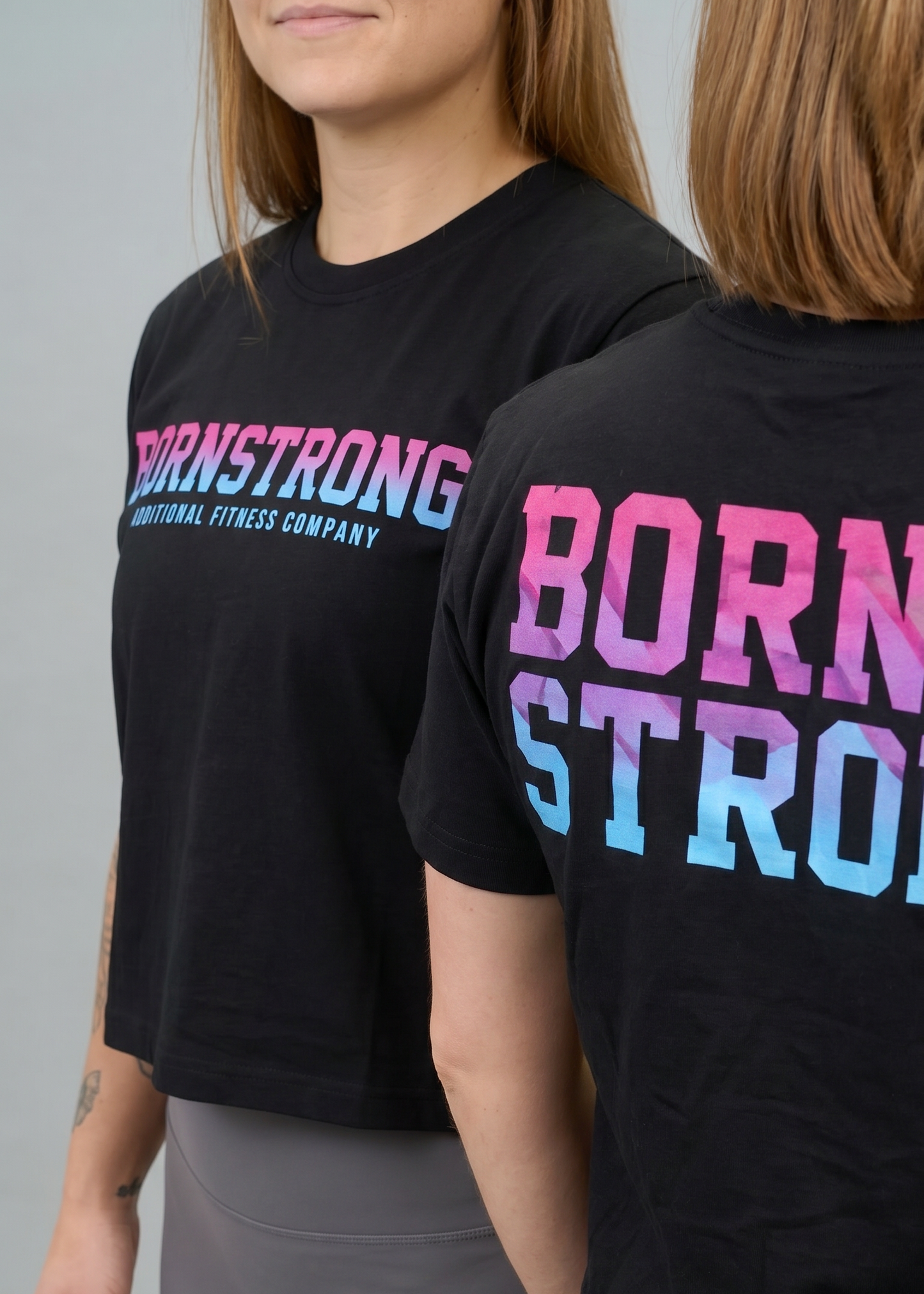 Horizon Crew Crop Tee