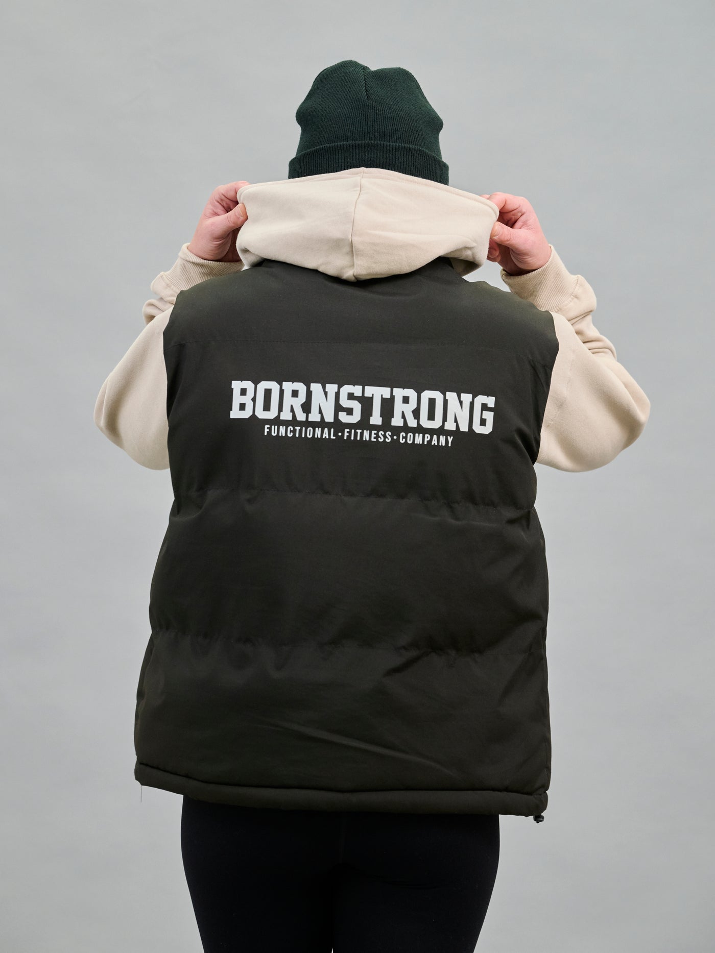 BORN STRONG PUFF WESTE