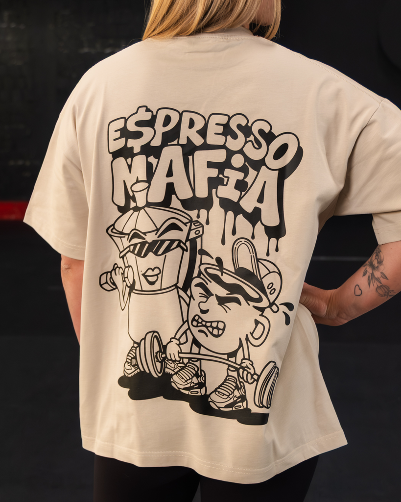 Espresso Mafia Oversized Tee