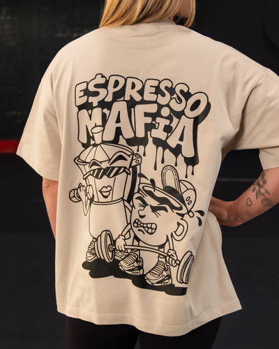 Espresso Mafia Oversized Tee