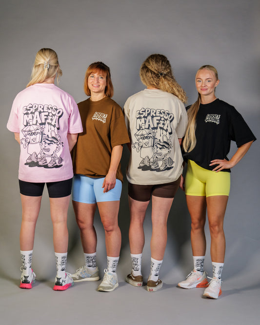 Espresso Mafia Oversized Tee