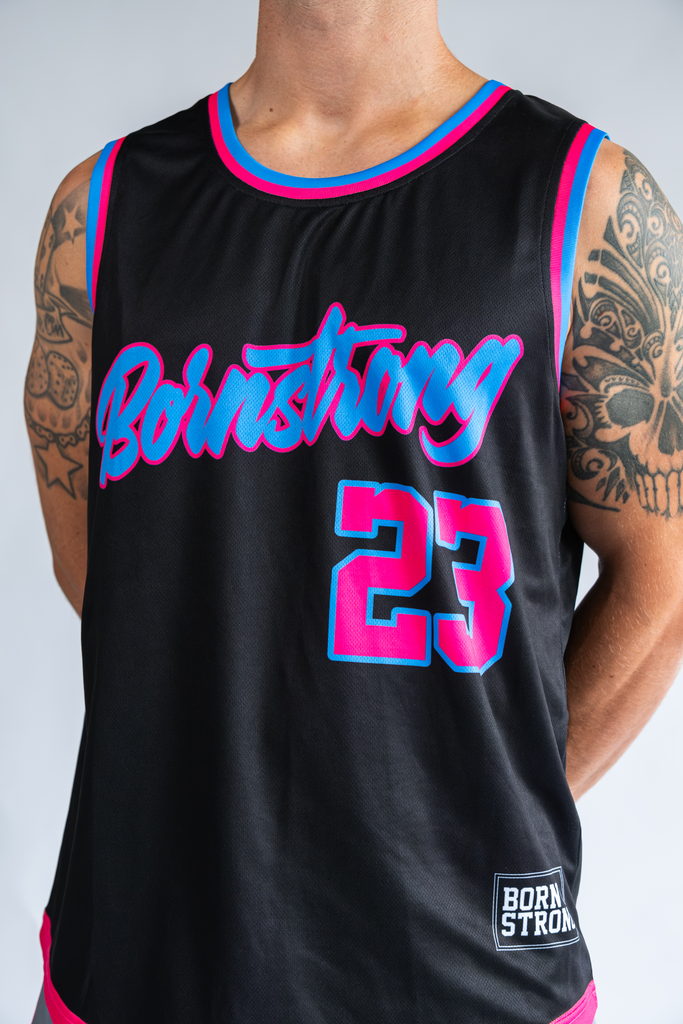 BORN STRONG MIAMI  - JERSEY TANK