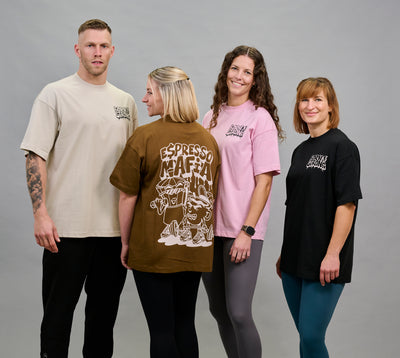 Espresso Mafia Oversized Tee