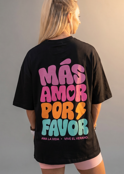 MORE AMOR Oversized Shirt