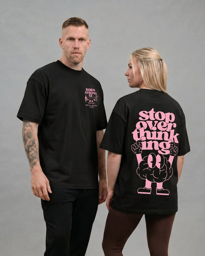 Stop Overthinking Oversized Tee