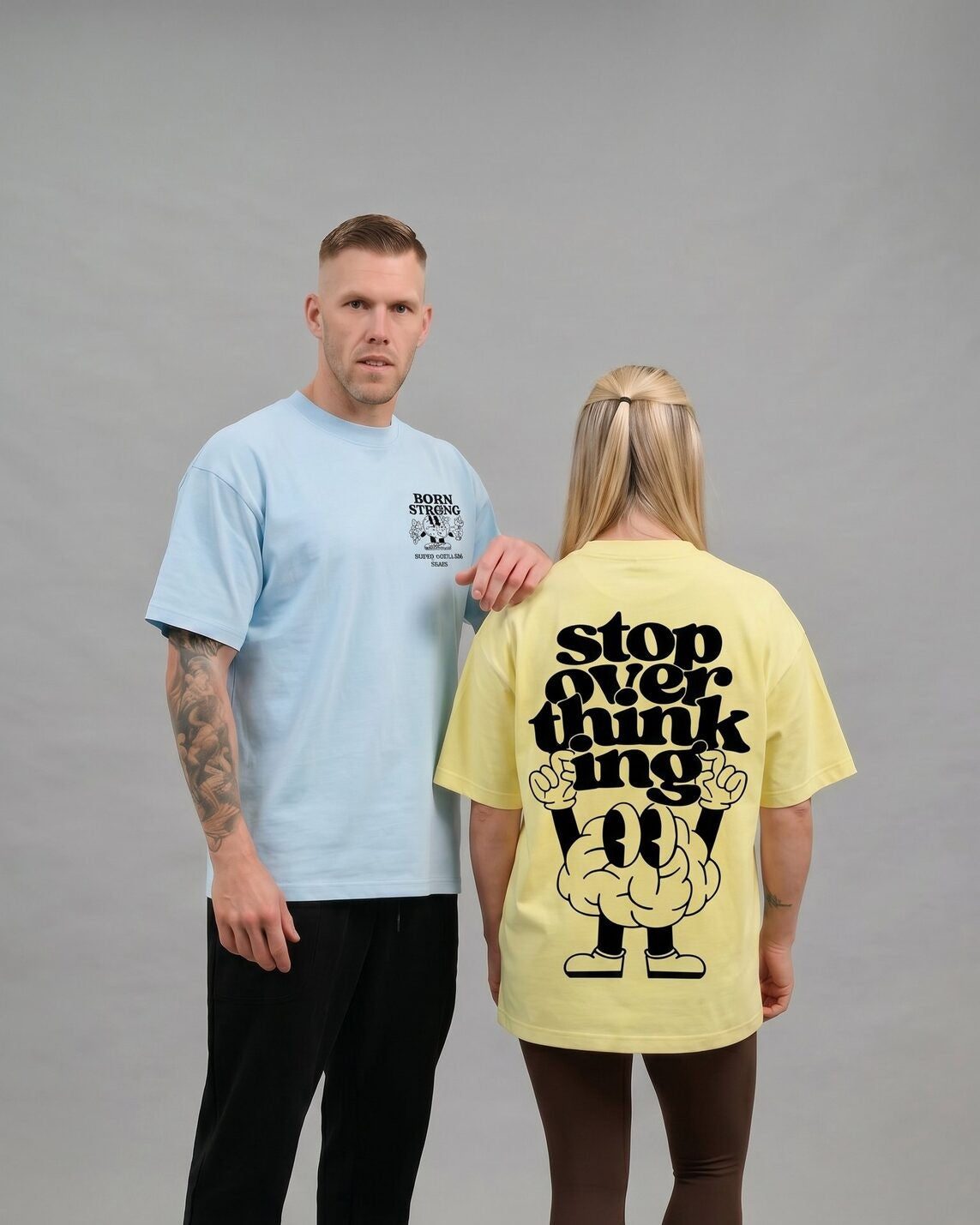 Stop Overthinking Oversized Tee