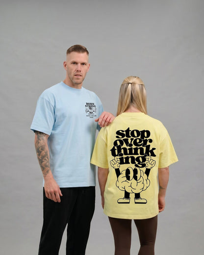 Stop Overthinking Oversized Tee