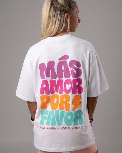 MORE AMOR Oversized Shirt
