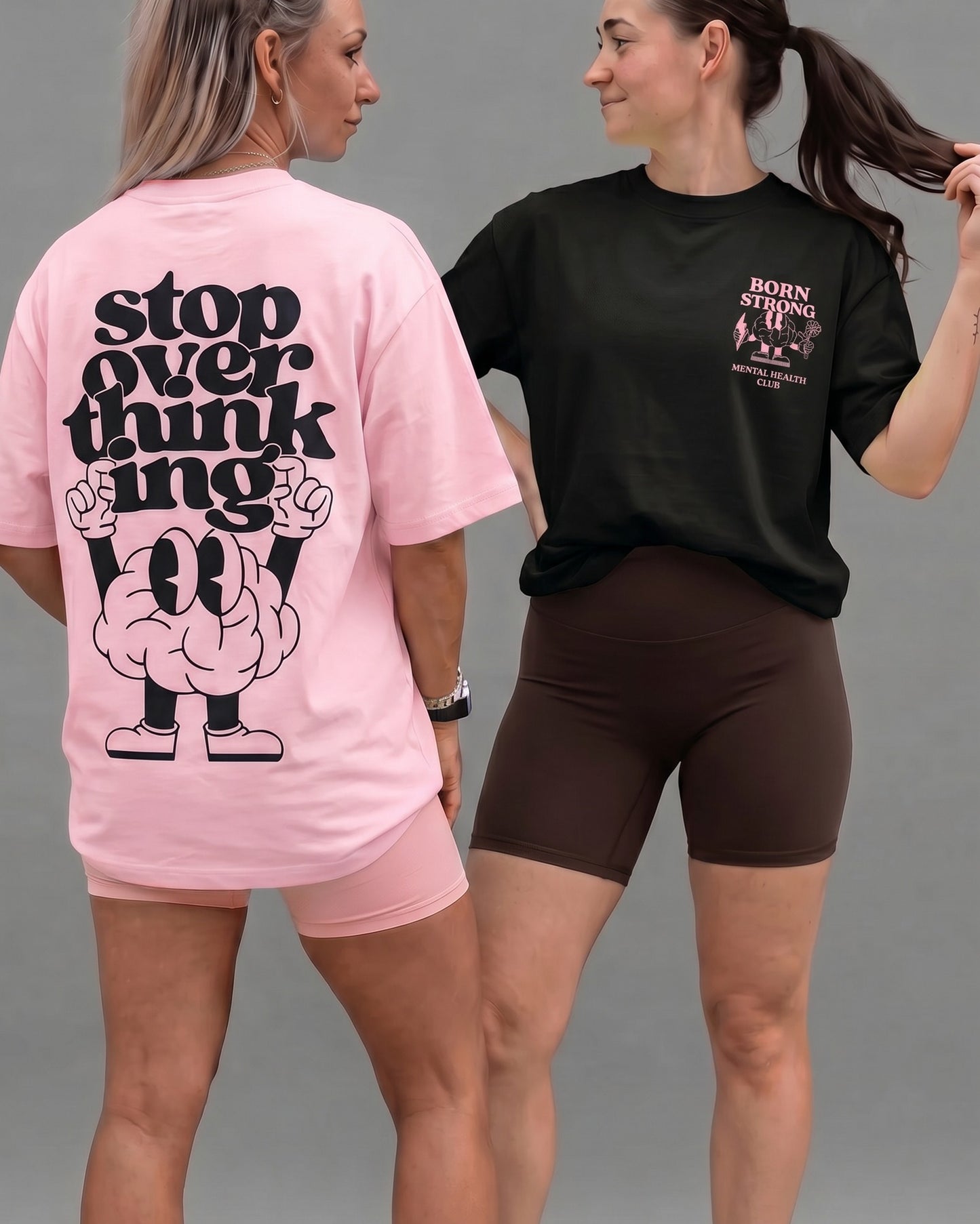 Stop Overthinking Oversized Tee