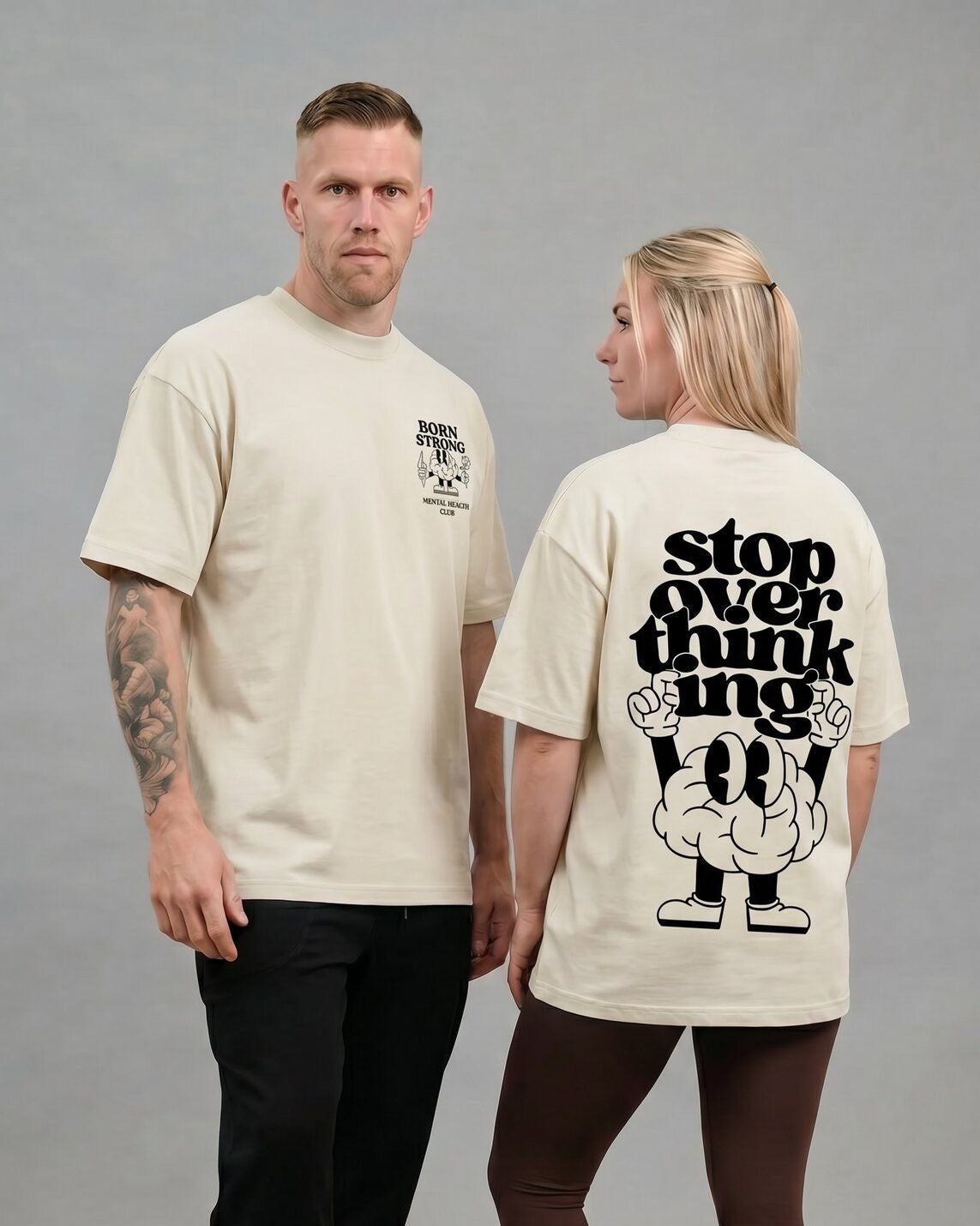 Stop Overthinking Oversized Tee