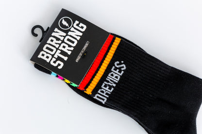 VIBES Crew Socks - Black