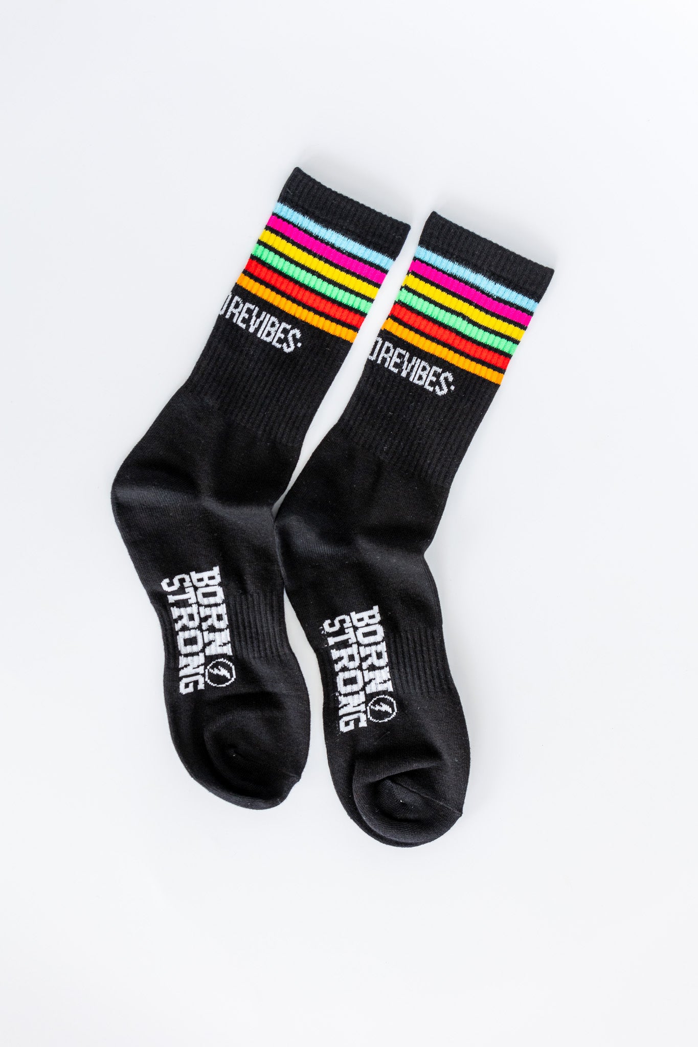 VIBES Crew Socks - Black