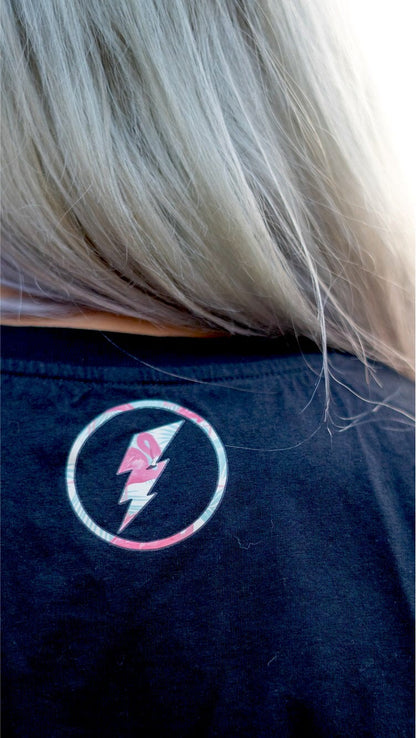 BORN STRONG Ladies Shirt Flamingo