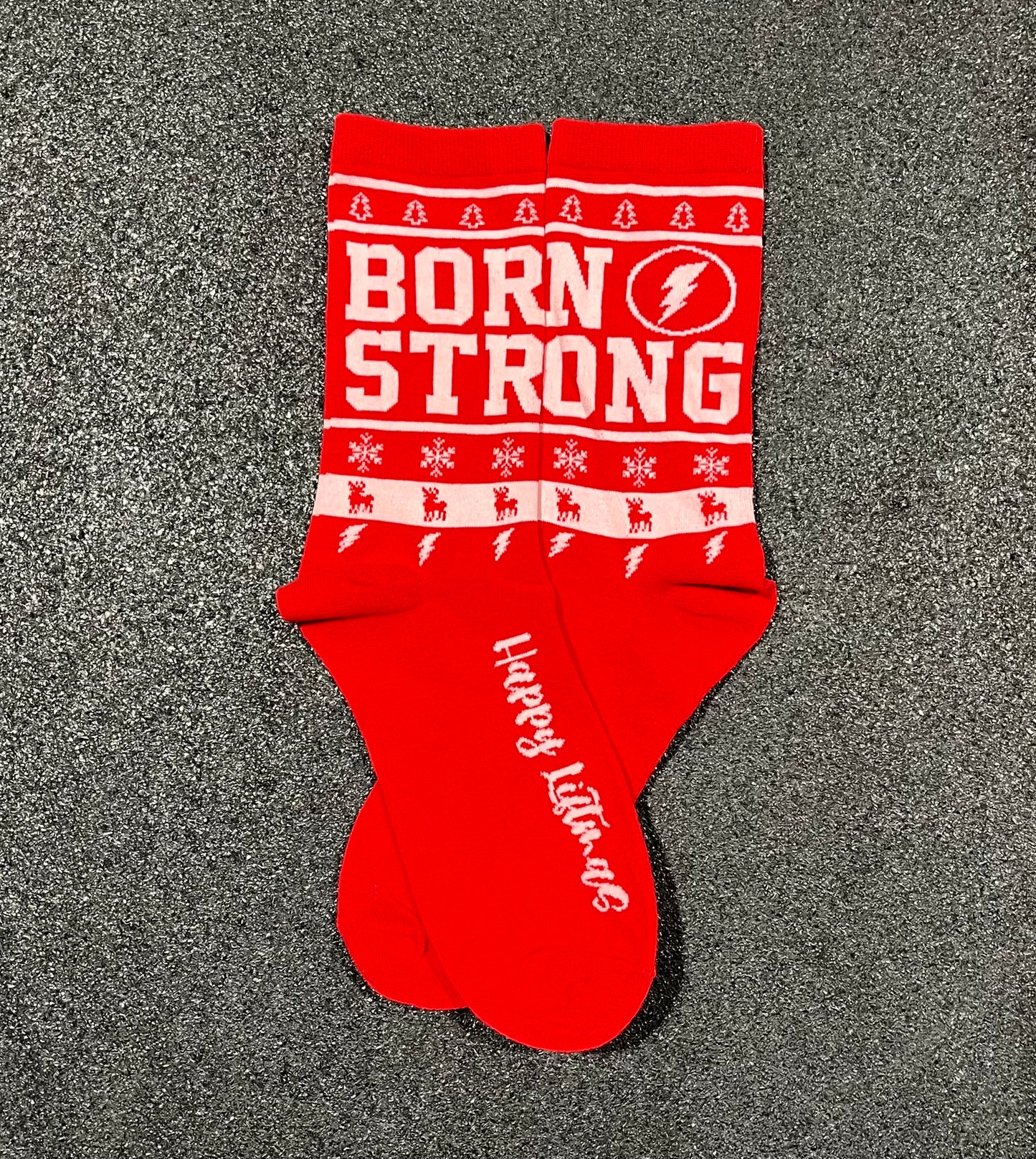 BORN STRONG XMAS LIMITED Socks