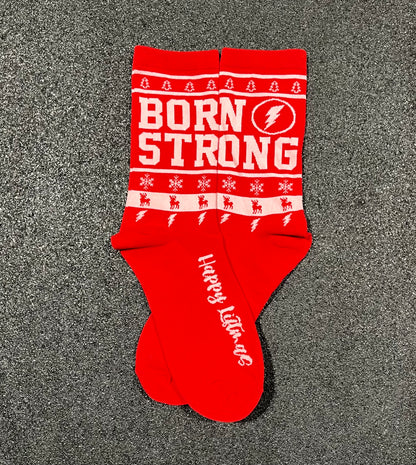 BORN STRONG XMAS LIMITED Socks