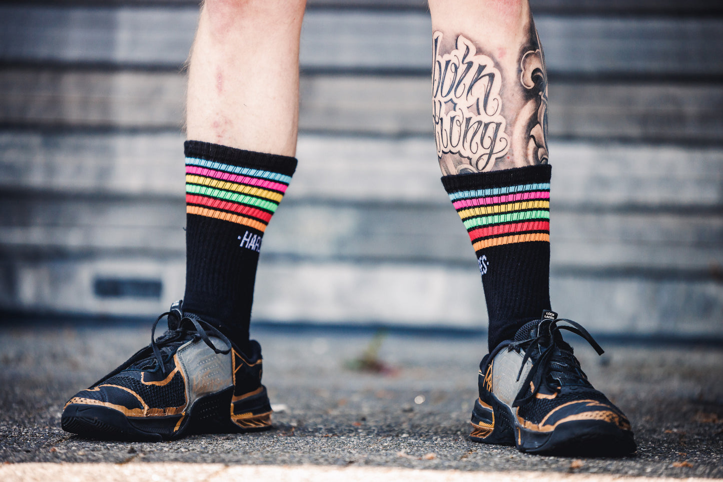 VIBES Crew Socks - Black