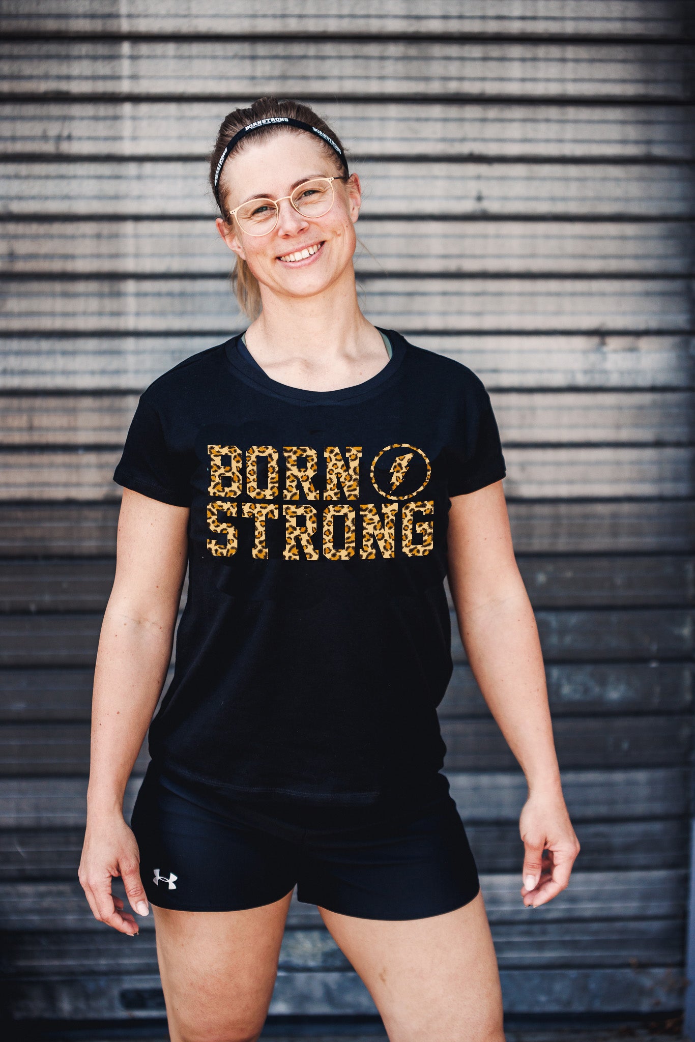 BORN STRONG Ladies Shirt PINEAPPLE CHUNK