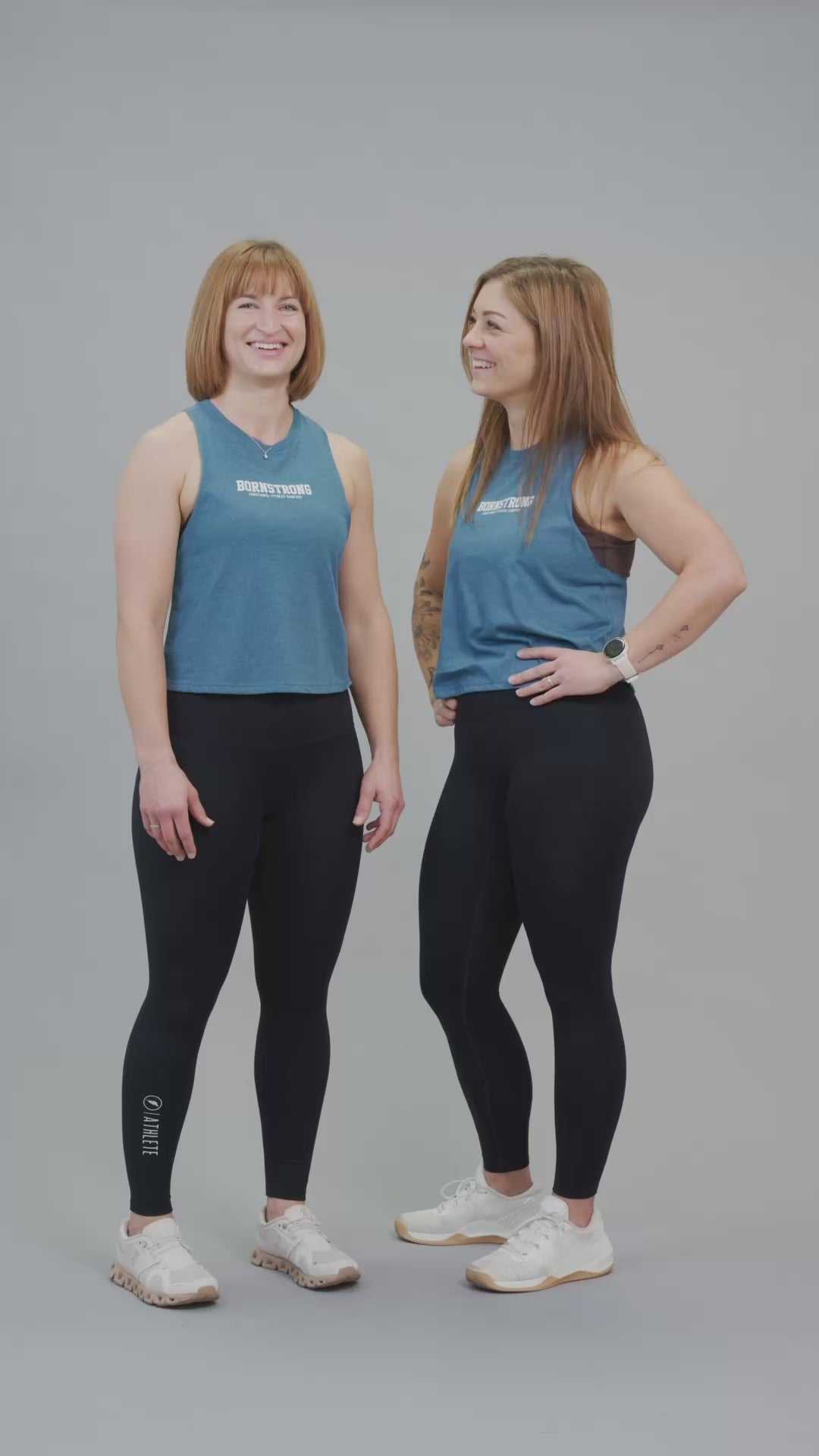 CROP TANK - Racerback Petrol