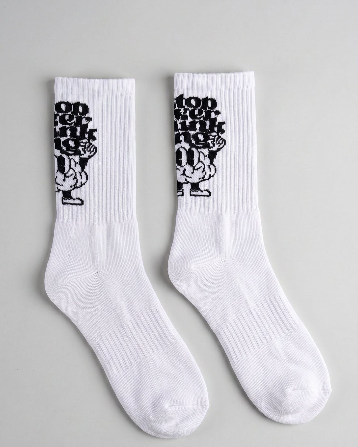 Stop Overthinking Crew Socks Socken Functional Fitness Born Strong