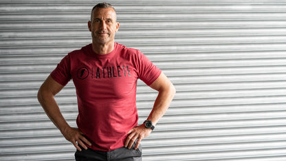 ATLEET Bordeaux hemd