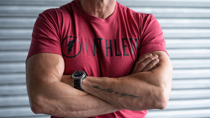 ATLEET Bordeaux hemd