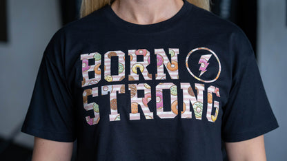 BORN STRONG Crop Shirt Donut Madness