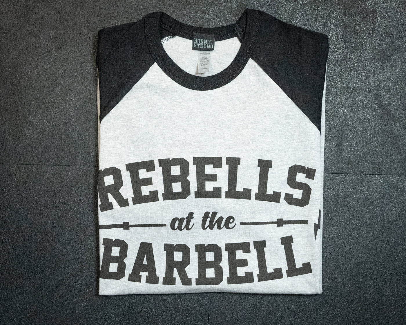 Rebells at the Barbell Baseball Shirt