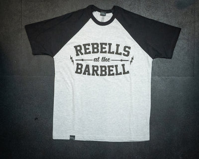 Rebels at the Barbell Baseball Shirt