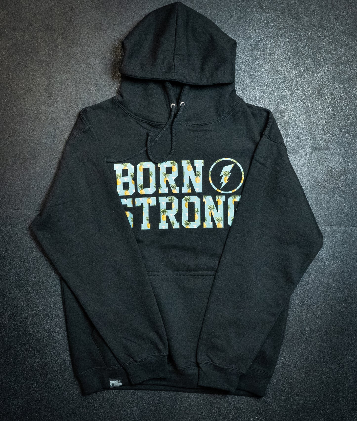 GEBOREN STERKE Hoodie Ananas Chunk