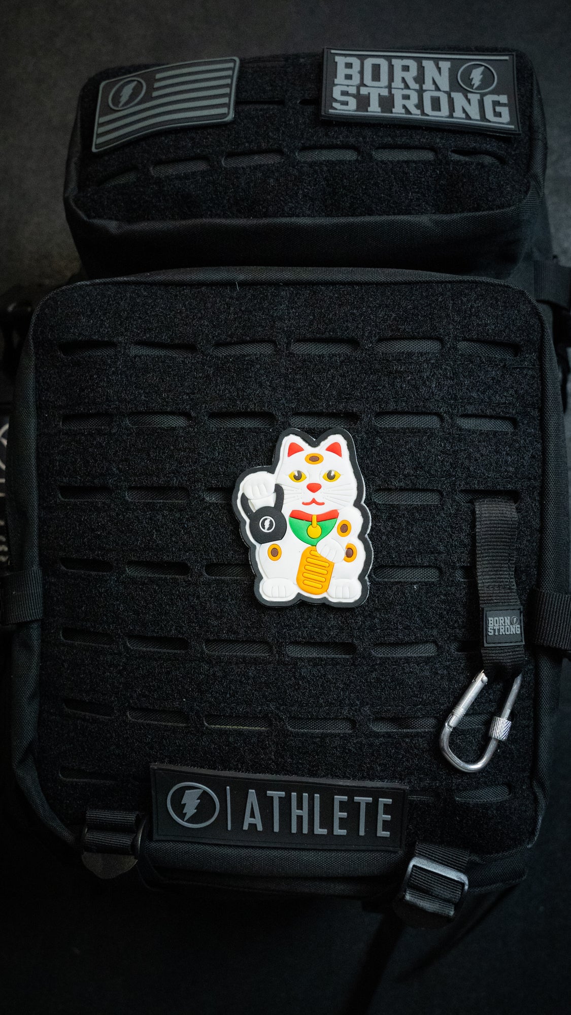 Kettlebell Lucky Cat - Patch